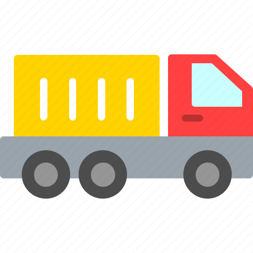 Container, delivery, logistics, transport, truck, vehicle, logistic icon - Download on Iconfinder