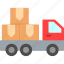 truck, cargo, lorry, transportation 