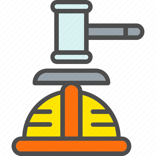 Action, auction, construction, court, engineer, gavel, hammer icon - Download on Iconfinder