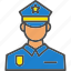 avatar, man, police, cop, law, enforcement 