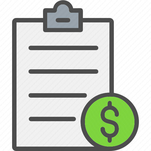 Budget, check, checkout, document, dollar, invoice, sales icon - Download on Iconfinder