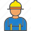 engineer, engineering, worker, man, hard, hat, construction 