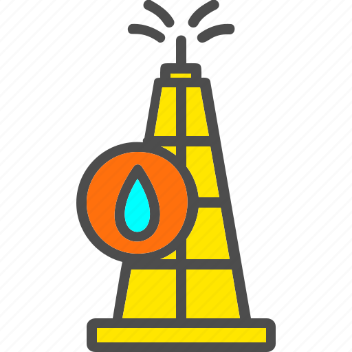 Platform, offshore, petroleum, oil, drilling, rig icon - Download on Iconfinder