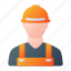 construction, worker, people, avatar, man 