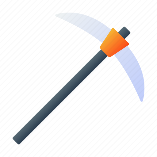 Pickaxe, work, mining, construction, tool icon - Download on Iconfinder