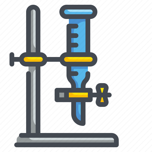 Burette, chemical, chemistry, education, experiment, science, tool icon - Download on Iconfinder