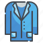 clothing, coat, gown, greatcoat, lab, medical, science 