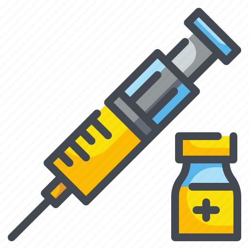 Education, inject, lab, medical, science, syringe, vaccine icon - Download on Iconfinder