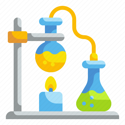 Bunsen, burner, chemical, education, flask, lab, science icon - Download on Iconfinder
