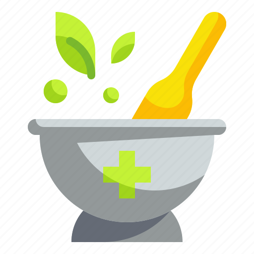 Chemical, grinding, herbal, lab, medicine, mortar, pestle icon - Download on Iconfinder