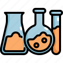 flask, lab, laboratory, research, science, scientific