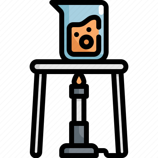 Burner, flask, lab, laboratory, research, science, scientific icon - Download on Iconfinder
