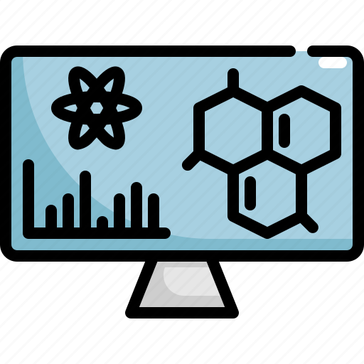 Lab, laboratory, monitor, research, science, scientific, screen icon - Download on Iconfinder