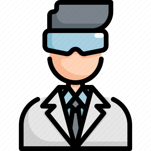 Avatar, lab, laboratory, research, science, scientific, scientist icon - Download on Iconfinder