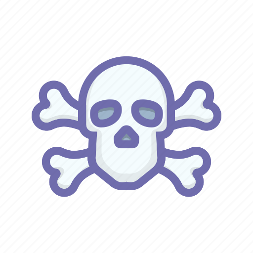 Skull, bones, danger icon - Download on Iconfinder