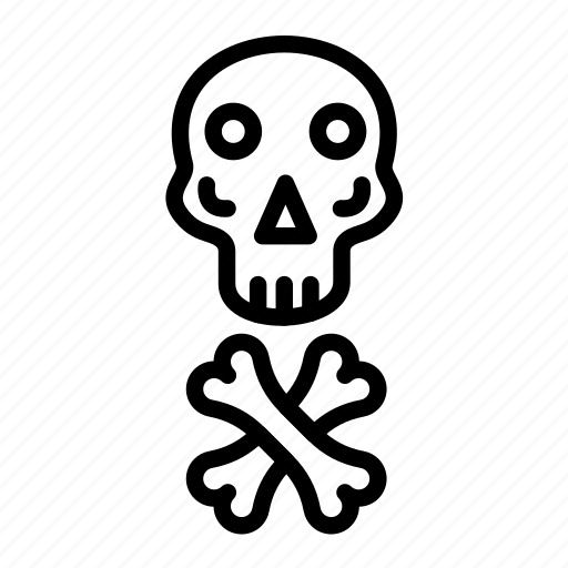 Skull, dead, bone, danger, laboratory icon - Download on Iconfinder
