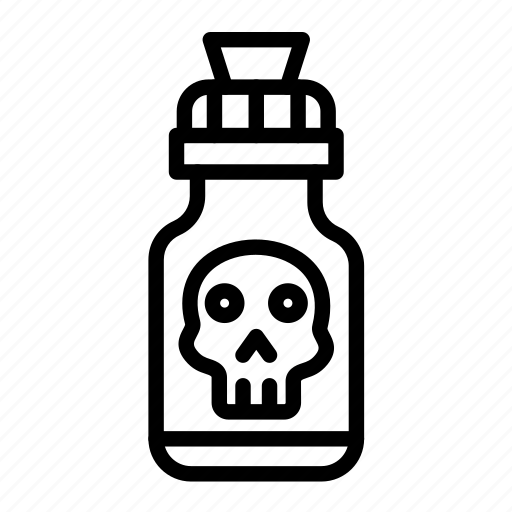 Poison, medical, bottle, dangerous, poisonous icon - Download on Iconfinder