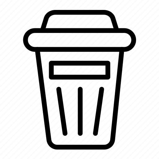 Trash, bin, rubbish bin, garbage can, laboratory icon - Download on Iconfinder