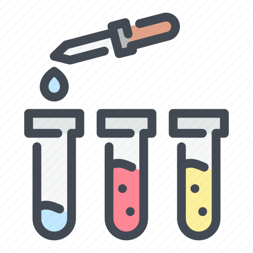Test, tube, dropper, chemistry, science, picker icon - Download on Iconfinder