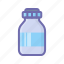 flask, bottle 