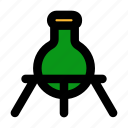 flask, tube, laboratory, experiment