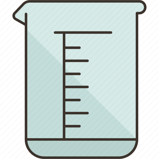 Beaker, volume, liquid, container, measuring icon - Download on Iconfinder