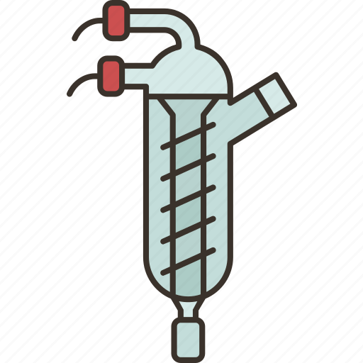 Condenser, friedrichs, distillation, spiral, tube icon - Download on Iconfinder