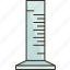 cylinder, graduated, volume, measuring, liquid 