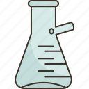 flask, buchner, filtration, liquid, chemistry