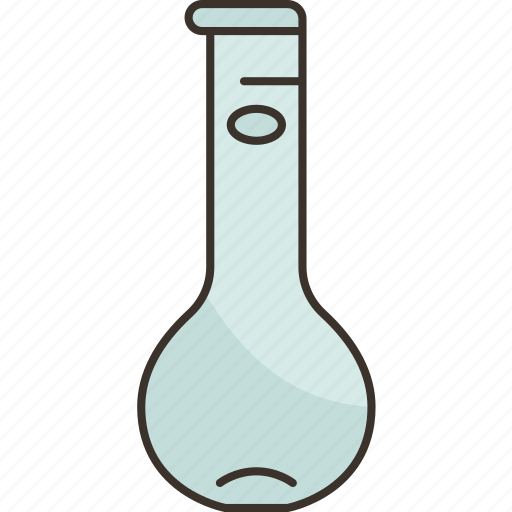Flask, kjeldahl, glass, lab, supplies icon - Download on Iconfinder