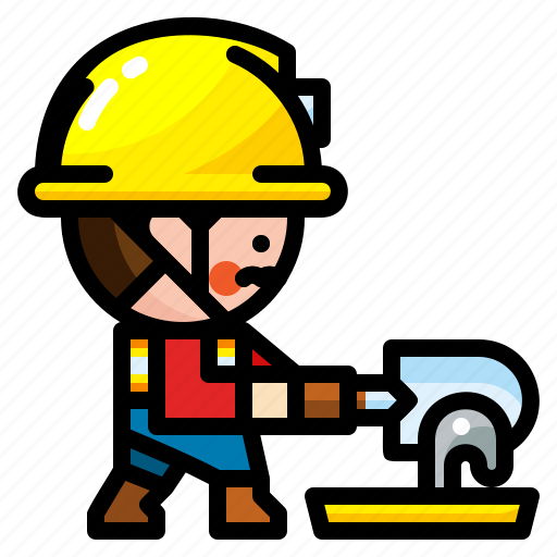 Career, labour, occupation, plasterer, professional icon - Download on Iconfinder