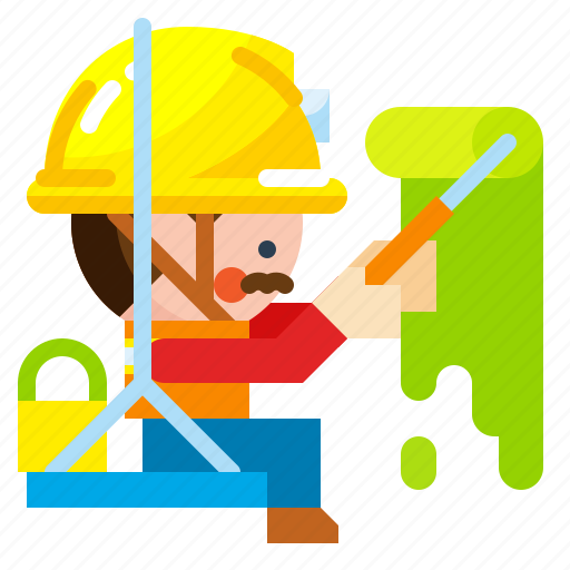 Career, labour, occupation, paint, painter icon - Download on Iconfinder