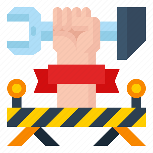 Construction, labour, stop, under icon - Download on Iconfinder