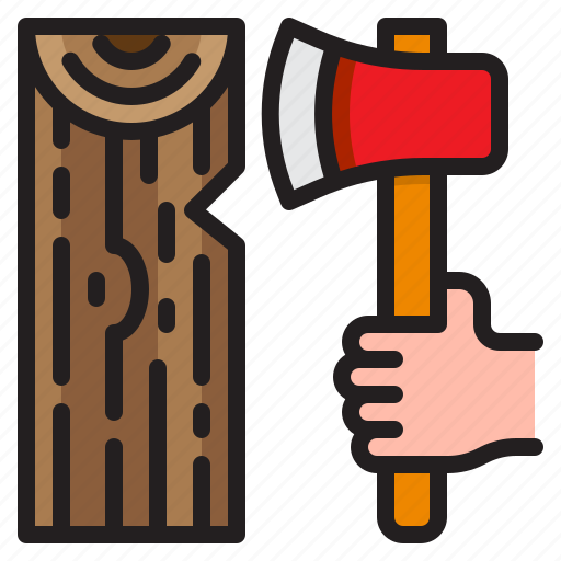Axe, tool, weapon, wood, woodcutter icon - Download on Iconfinder
