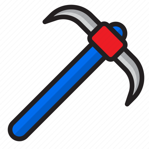 Building, construction, mining, pickaxe, tool icon - Download on Iconfinder