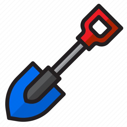 Construction, gardening, shovel, spade, tool icon - Download on Iconfinder