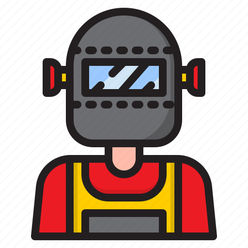 Factory, profession, welder, welding, worker icon - Download on Iconfinder