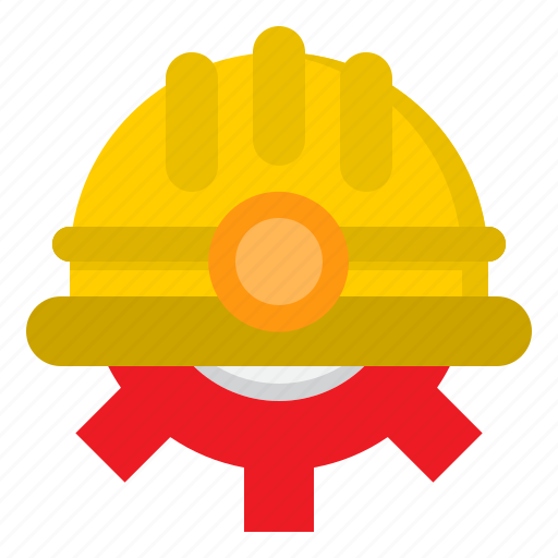 Construction, gear, helmet, protection, safety icon - Download on Iconfinder