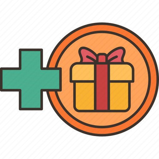 Bonus, gift, reward, incentive, receive icon - Download on Iconfinder