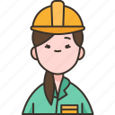 worker, woman, engineer, mechanic, workshop