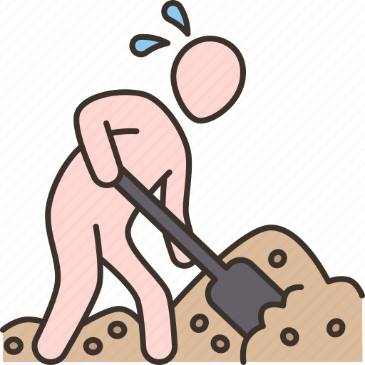 Working, labor, construction, digging, farming icon - Download on Iconfinder