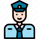 policeman, police, user, man, avatar