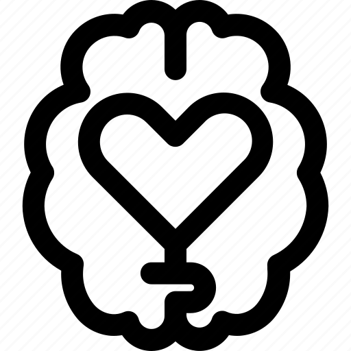 Brain, heart, human, kind, kindness, mindset, moral icon - Download on Iconfinder
