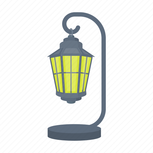 Lamp, lamppost, lantern, light, source icon - Download on Iconfinder