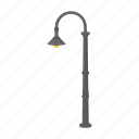 lamp, lamppost, lantern, light, source, street pole