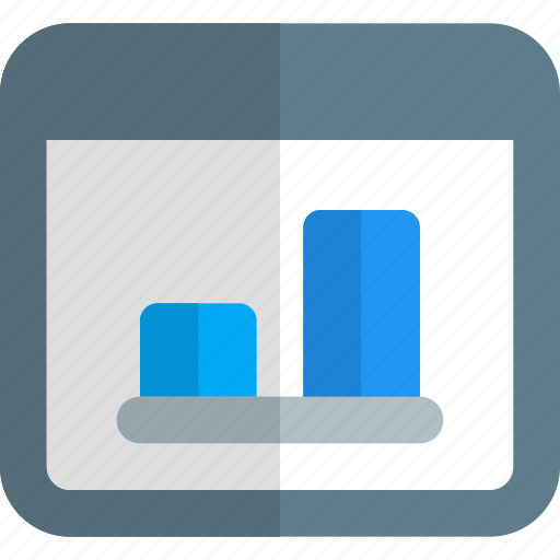 Landing, page, bar, chart icon - Download on Iconfinder