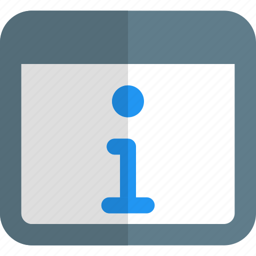 Landing, page, information, info icon - Download on Iconfinder