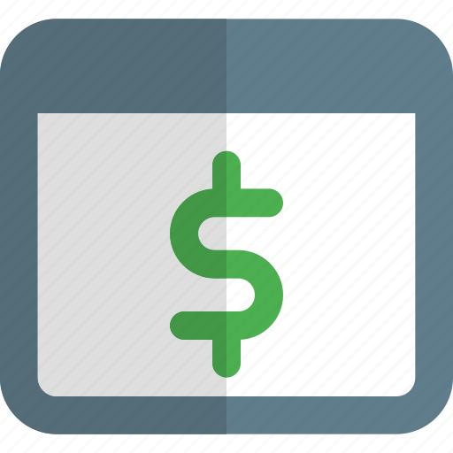 Landing, page, money, web icon - Download on Iconfinder