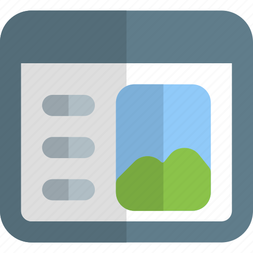 Landing, page, picture, right icon - Download on Iconfinder