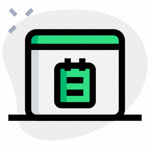 Landing, page, noted, document icon - Download on Iconfinder